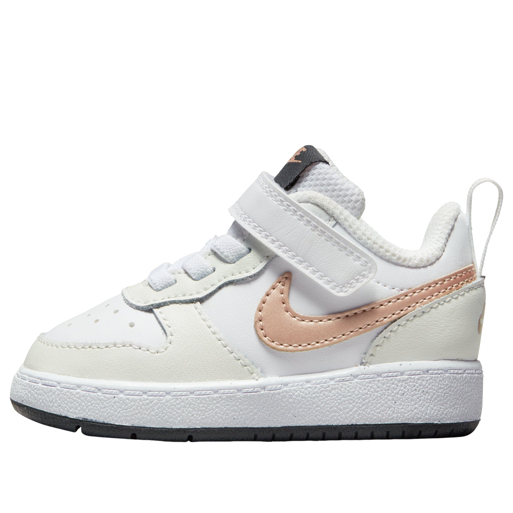 (TD) Nike Court Borough Low 2 'White Metallic Red Bronze' BQ5453-116