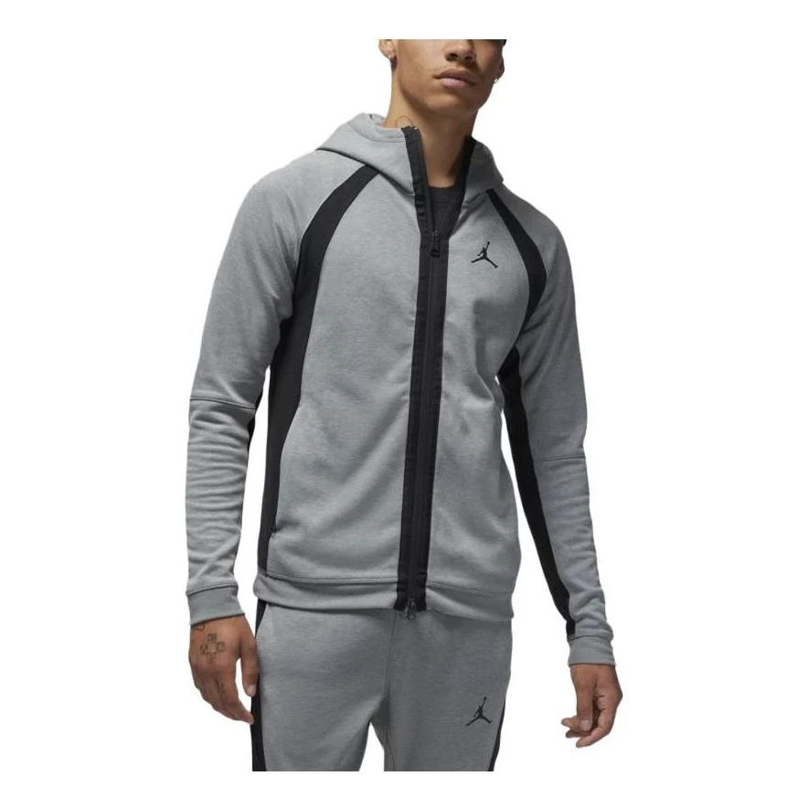 Air Jordan Dri-FIT Sport Full-Zip Hoodie 'Grey' DQ7323-091