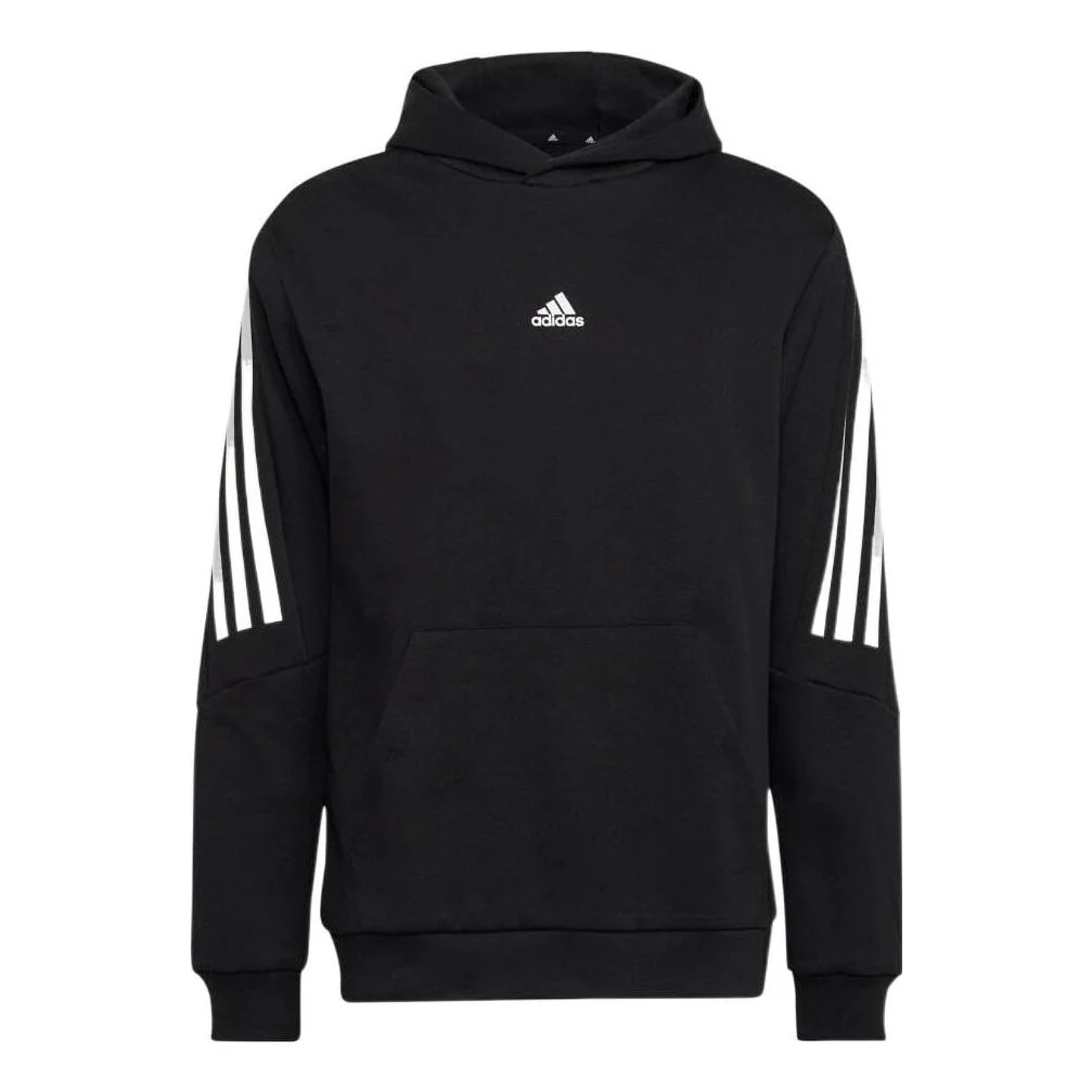 adidas Future icon 3-stripes hoodie 'Black' HK4572