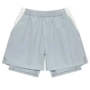 New Balance NB Logo 2 In 1 Short Asia Sizing 'Grey' NVE25121-GR
