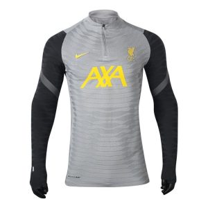 Nike Elite Dri-fit Adv Player Edition 21-22 Season Liverpool Half Zipper Training Long Sleeves Gray DB6879-017
