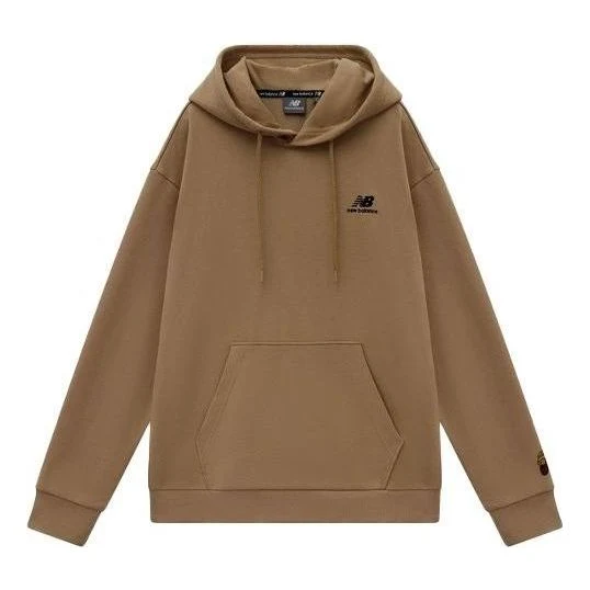 New Balance x JHI Logo Printed Hoodie Asia Sizing 'Brown' NCA89033-BEI
