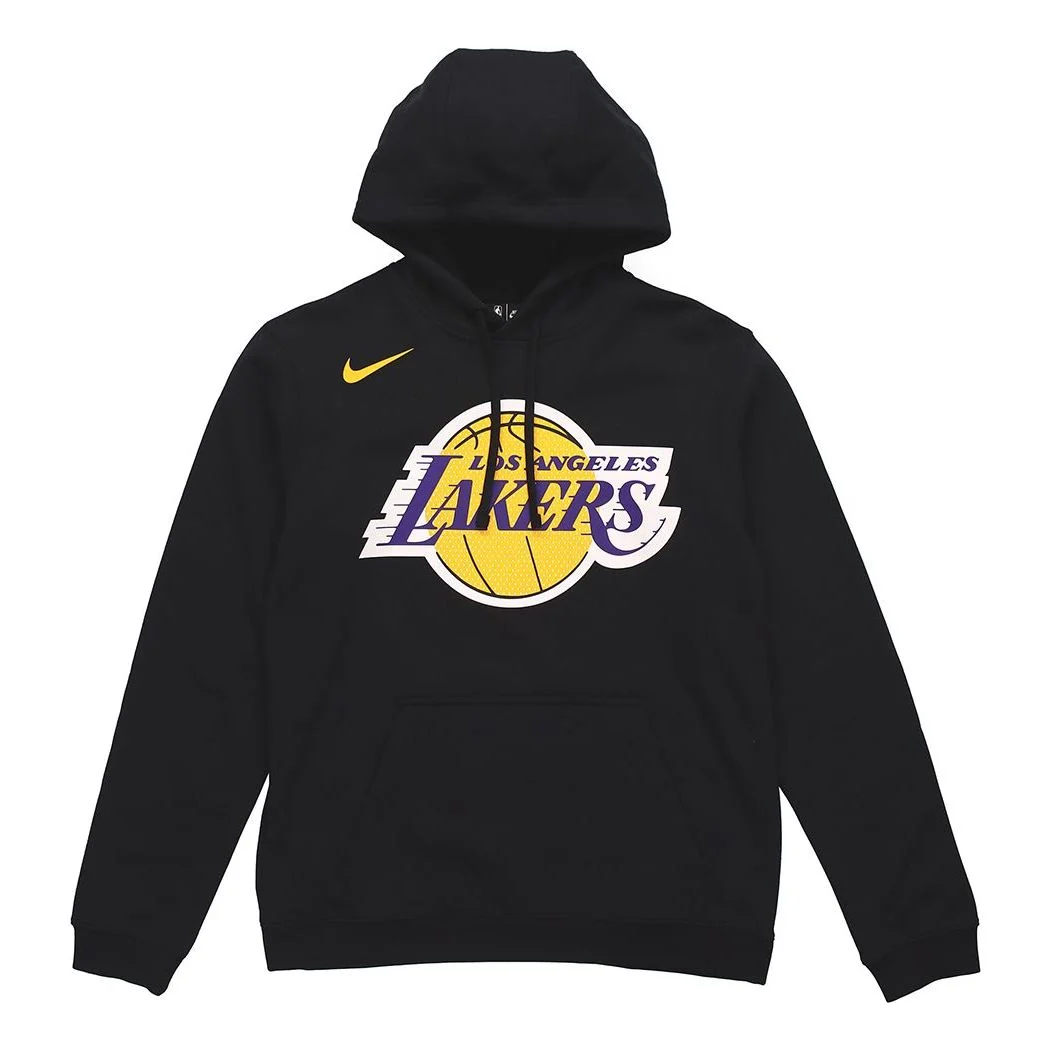 Nike NBA Los Angeles Lakers Drawstring Fleece Lined Black AV3542-010