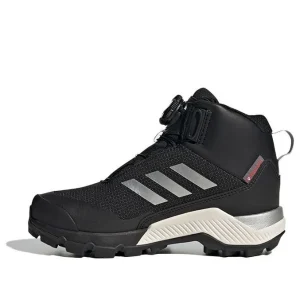 (PS) adidas Terrex Winter Mid Boa Hiking Shoes 'Core Black Silver Metallic' FU7272