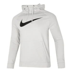 Men's Nike Casual Sports Logo Hooded Breathable Pullover White CZ2426-072