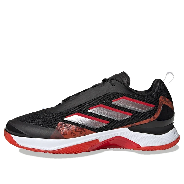 (WMNS) adidas Avacourt Clay Court 'Black Scarlet' HQ8409