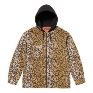 Supreme FW23 FW23 Week11 Fleece Zip Up Hoodie 'Brown' SUP-FW23-185