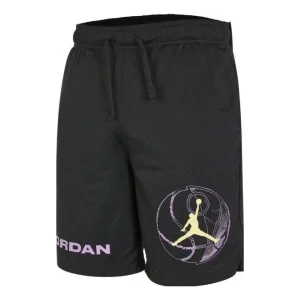 Air Jordan Dri-FIT Jumpman Shorts 'Black Purple' DZ4123-011