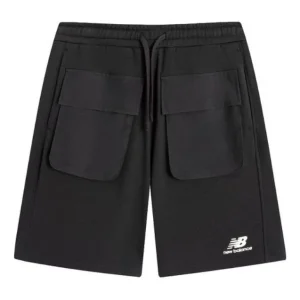 New Balance Athletic Cargo Shorts Asia Sizing 'Black' AMS22359-BK