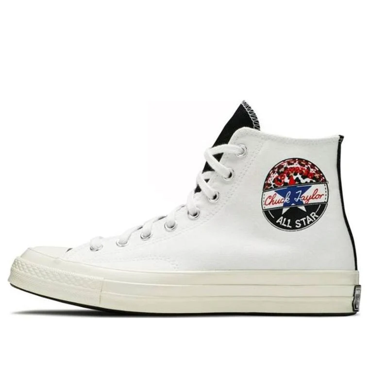 Converse Chuck 70 Hi 'Logo Play - White Rush Blue' 166747C