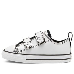 (TD) Converse Chuck Taylor All Star 2v Little 'White Black' 768783C