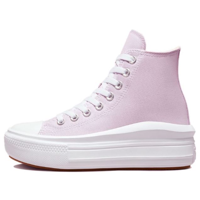 (WMNS) Converse Chuck Taylor All Star Move Platform High 'Seasonal Color Pale Amethyst' 572722C