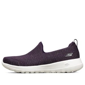 (WMNS) Skechers Go Walk Joy 'Purple White' 124090-DKPR