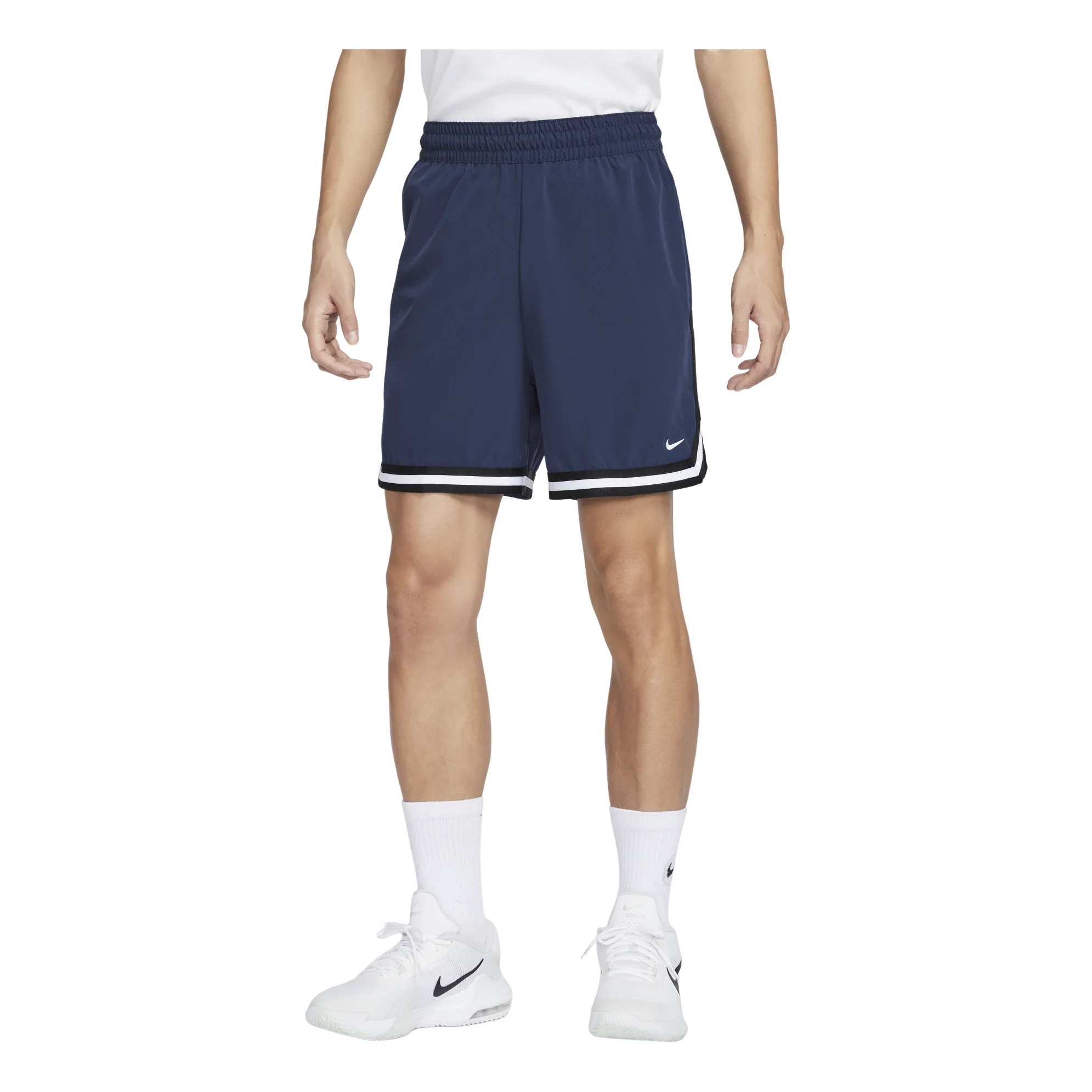 Nike DNA Dri-FIT Comfortable Woven Basketball Shorts 'Blue White' FN2660-410