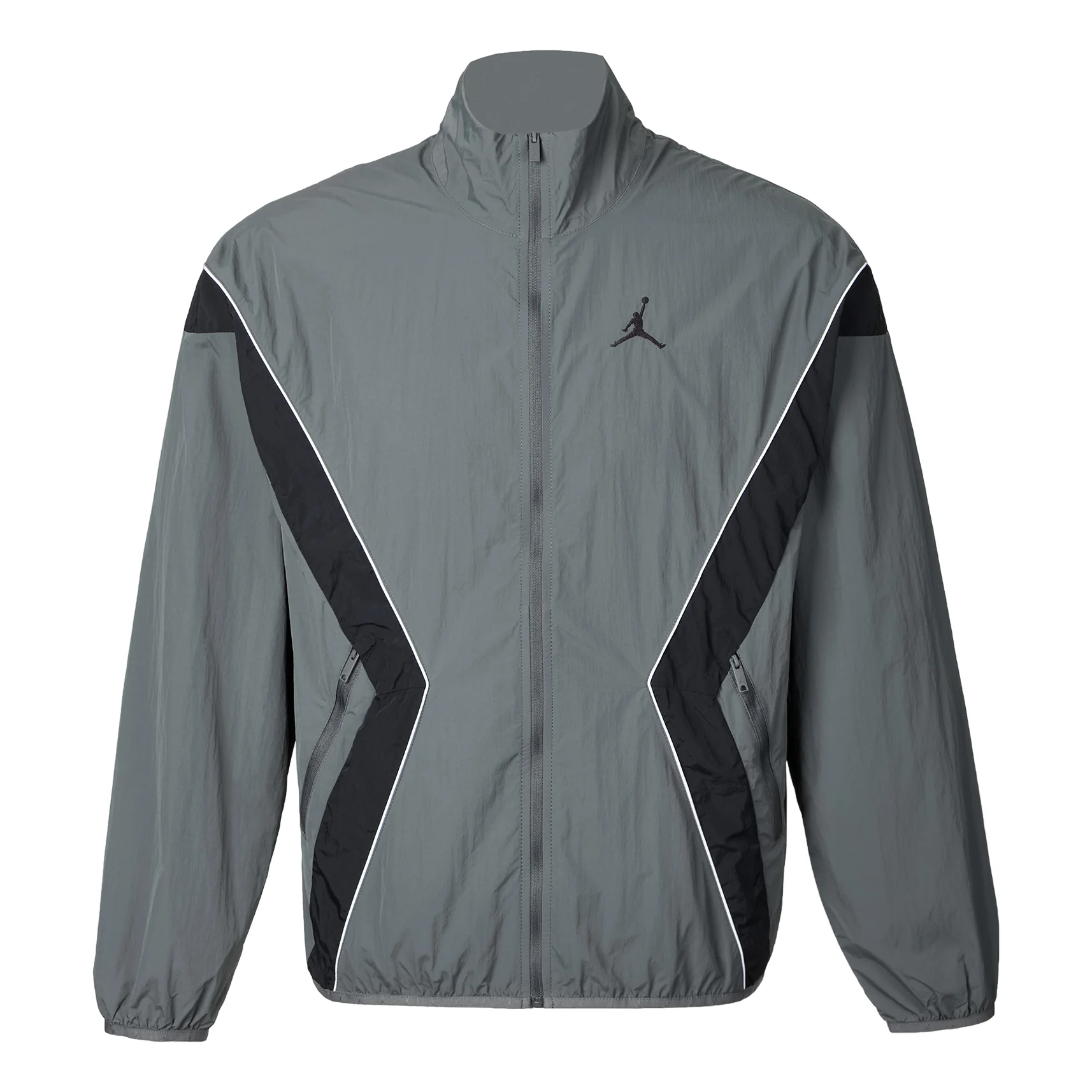 Air Jordan Brooklyn Draft Jacket 'Iron Grey Black' IH2825-068