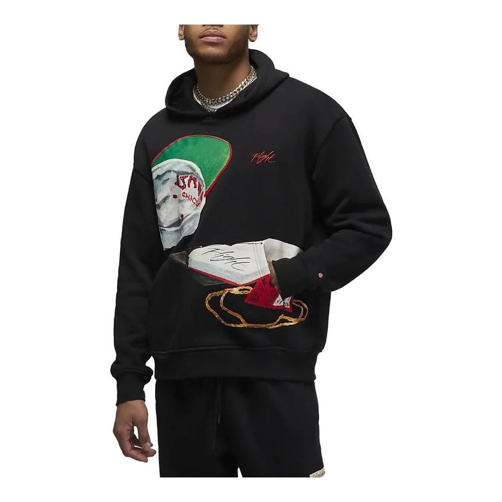 Air Jordan Artist Series By Jacob Rochester Pullover Hoodie 'Black' DV1593-010