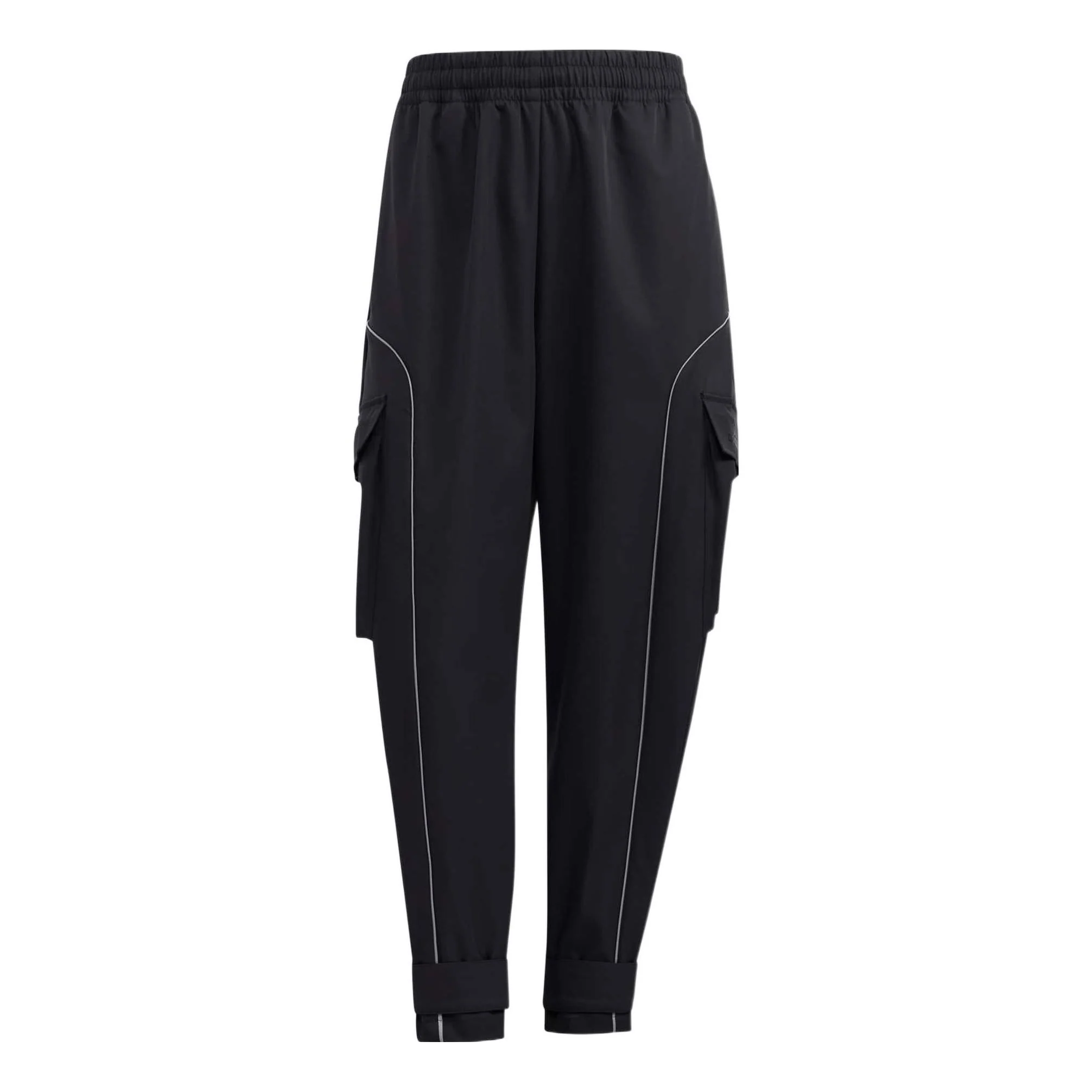 (WMNS) adidas UST Woven Pants T1 Asia Sizing 'Black' HM7094