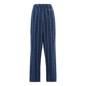 adidas originals Mw Tp Contrasting Colors Straight Sports Pants Navy Blue GN3796