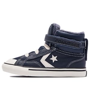 (TD) Converse Pro Blaze Strap High 'Leather & Heathered Knit - Lakeside Blue' 769320C