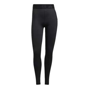 (WMNS) adidas Techfit Long Reflective Tights Asia Sizing 'Black' H11222