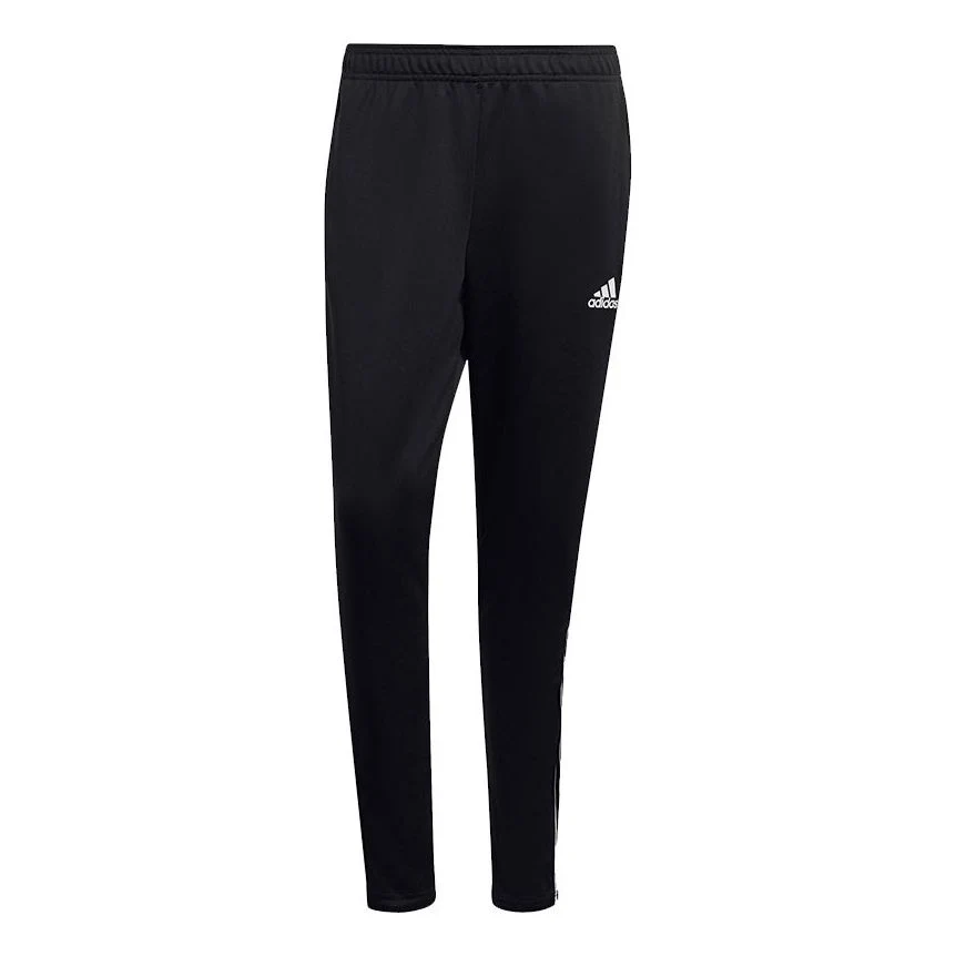 Men's adidas Tiro Tk Tp Pnt Contrasting Colors Logo Soccer/Football Sports Pants/Trousers/Joggers Black GU9502