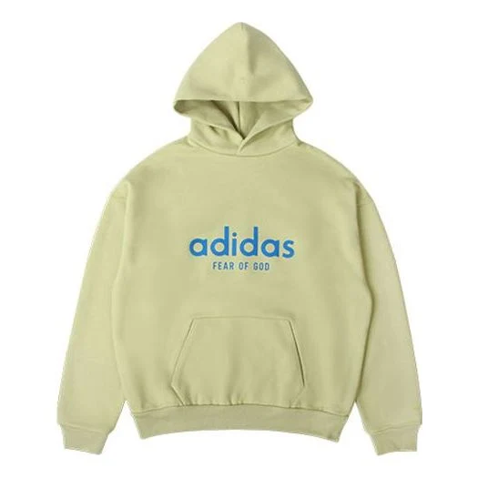 Men's adidas x Fear of God Crossover Alphabet Long Sleeves Autumn Green HM8109