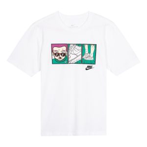 Nike Sportswear Applique T-Shirt 'White' CT6528-100