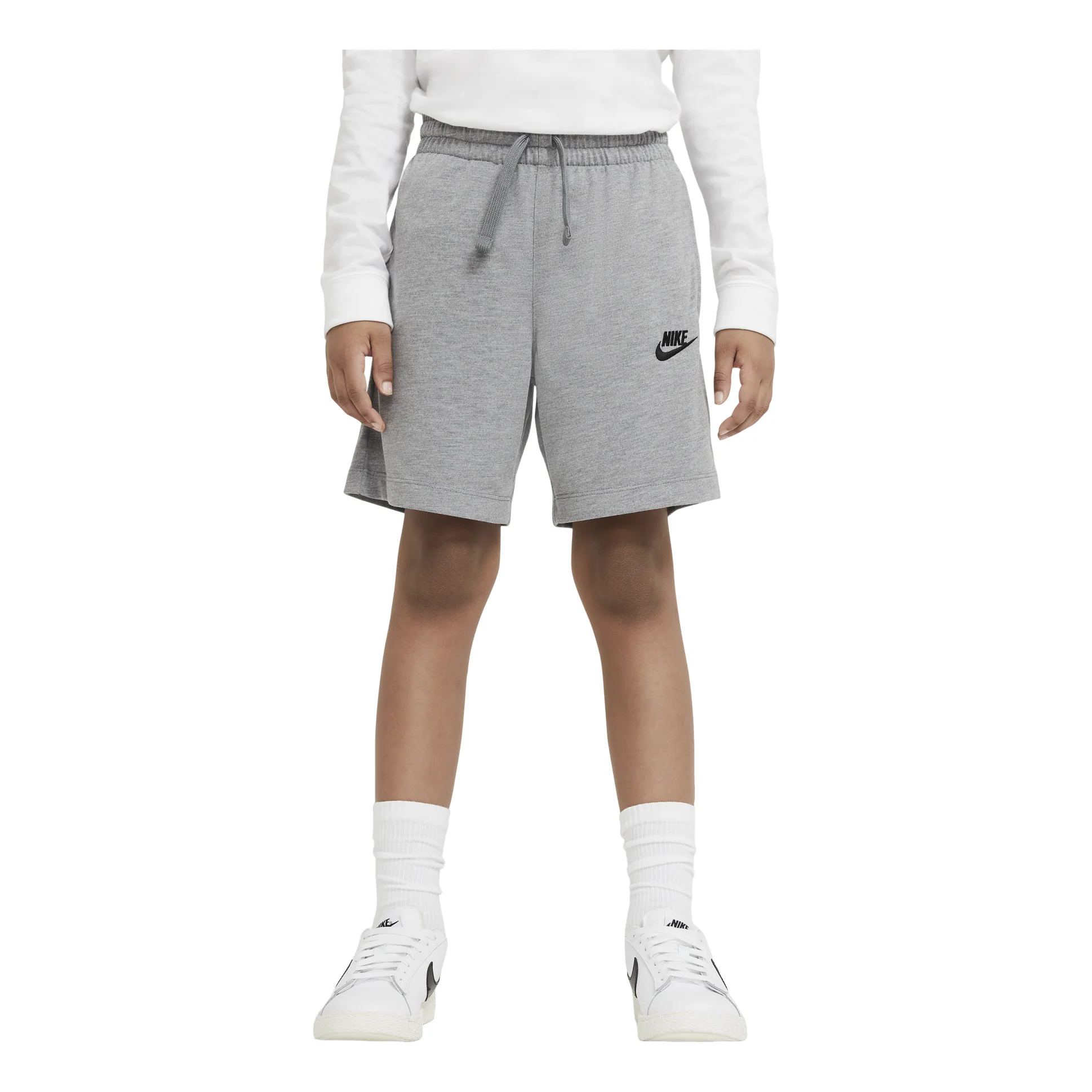 (GS) Nike Jersey Sportswear Shorts 'Grey' DA0806-091