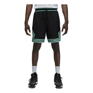 Air Jordan Dri-FIT Sport Woven Diamond Shorts 'Black Green' FB7580-011