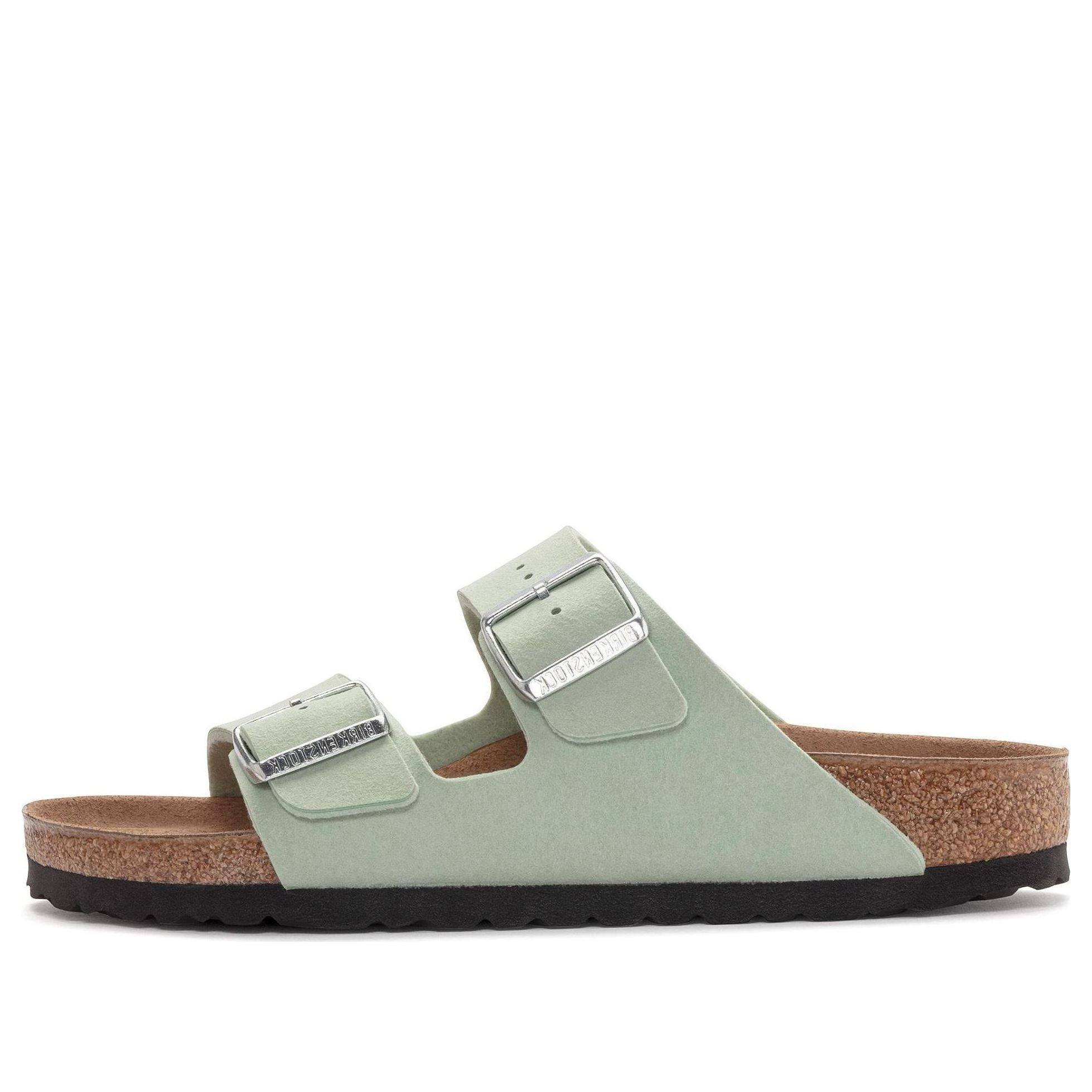(WMNS) Birkenstock Arizona Vegan Synthetik Narrow Fit 'Soft Birki Vegan Matcha' 1024092
