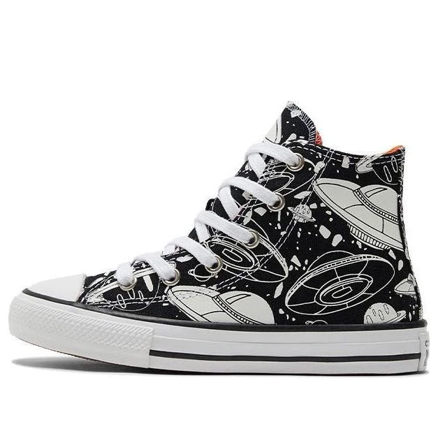 (GS) Converse Chuck Taylor All Star Canvas K 'White Black' 673086C