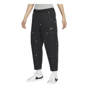 (WMNS) Nike Sportswear Woven Pants 'Black' HF6174-010