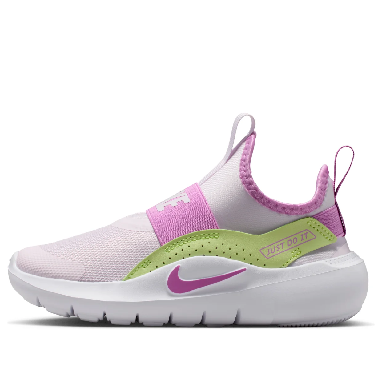 (PS) Nike Flex Runner 4 'Light Violet Liquid Lime' IF2894-501