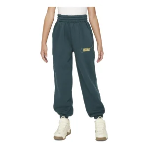 (GS) Nike Sportswear Club Fleece Loose Pants 'Deep Jungle' FJ6163-328