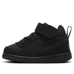(TD) Nike Court Borough Mid 'Triple Black' 870027-001