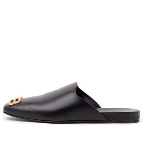 (WMNS) Balenciaga Cosy Mules 'Black' 653808WBB521088