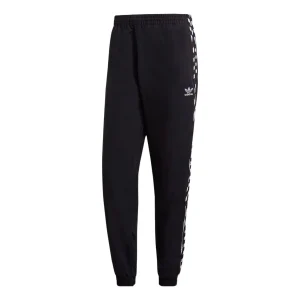 Men's adidas originals x Takahashi Riko Crossover Solid Color Sports Pants/Trousers/Joggers Black GJ6715