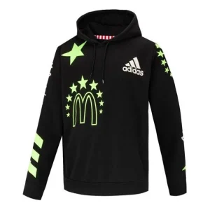 Men's adidas Mcdonald Logo Printing Black FI8115