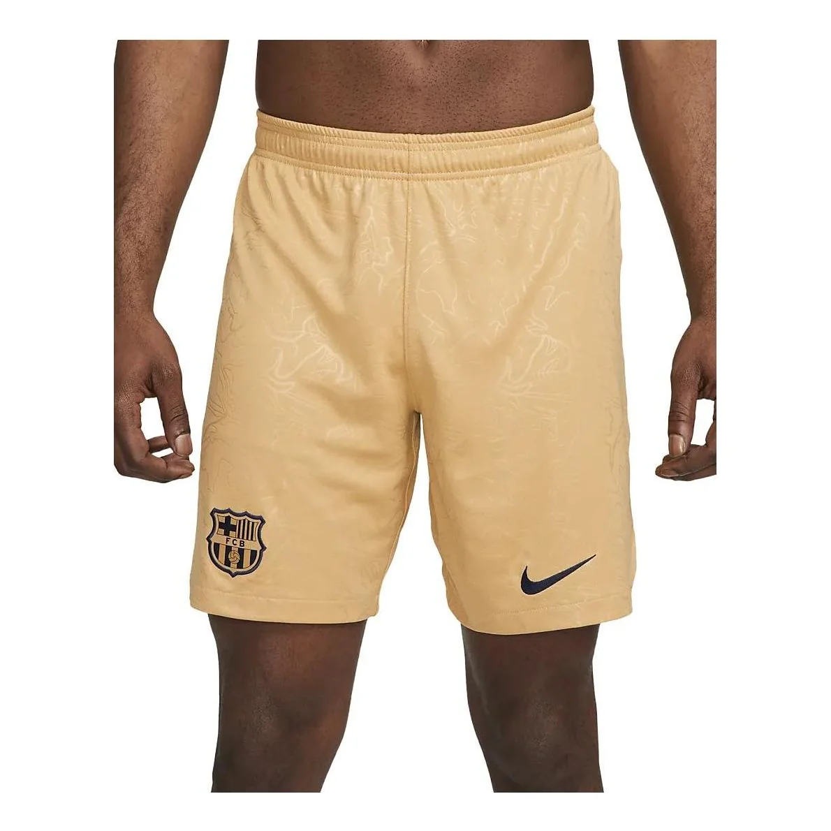 Nike FC Barcelona 22-23 Stadium Away Shorts 'Tan' DJ7734-714