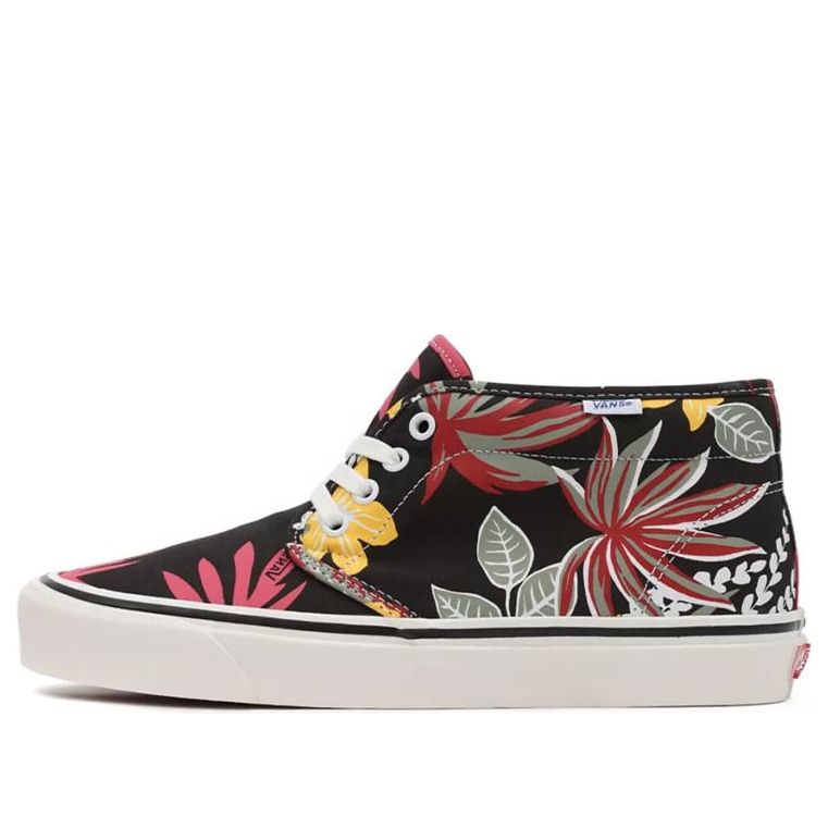 Vans Anaheim Factory Chukka 49 DX Mid-Top Sneakers Black/Red VN0A4BTIAZH