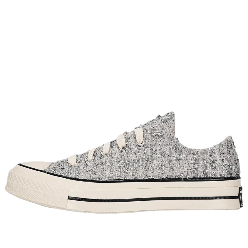 Converse Chuck 70 Metallic Tweed 'Barely Grey Egret' A14443C