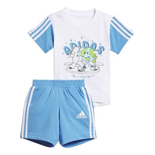 (TD) adidas IN F CD Set 'White Blue' IQ0844
