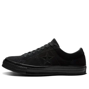 Converse One Star Low 'Triple Black' 162950C
