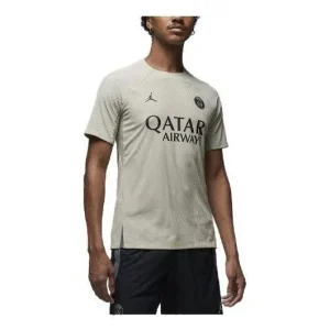Air Jordan x Paris Saint-Germain Strike Elite Third Dri-FIT ADV Football Knit T-shirt 'Iron Grey' DZ0677-231