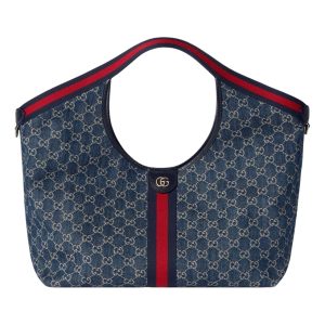 (WMNS) Gucci Giglio Large Tote Bag 'Blue White' 853971-FAFFQ-8864