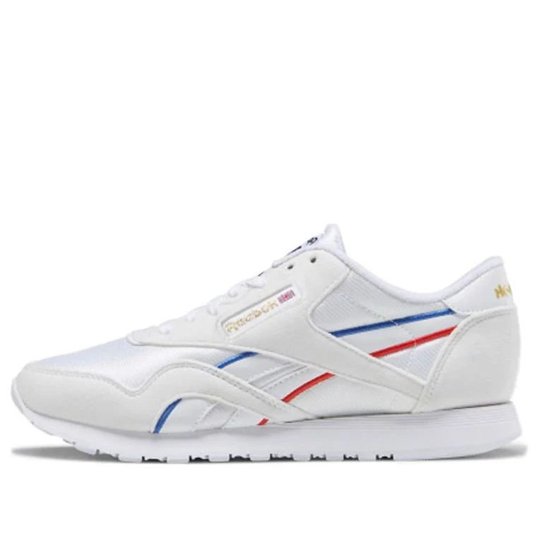 (WMNS) Reebok Classic Nylon 'Collage of Flags - Radiant Red Blue' EG5909