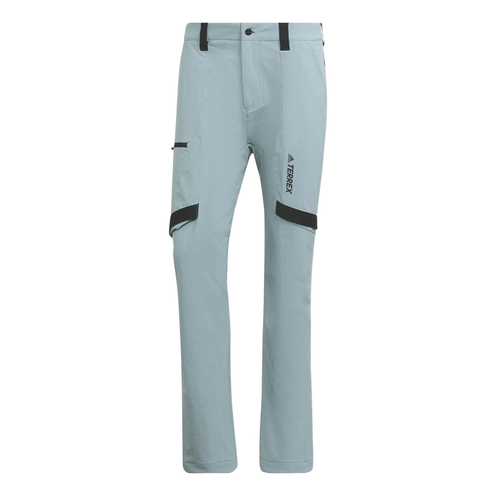 adidas Terrex Zupahike Pts Colorblock Elastic high waist Big Pocket Sports Pants Gray H51493