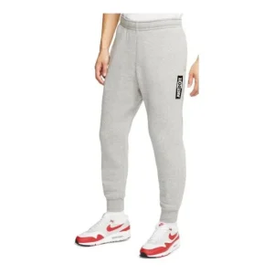 Nike Sportswear Just Do It Fleece Sweatpants 'Light Heather Grey' CJ4778-063