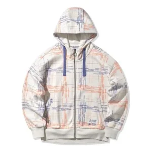 Li-Ning Alphabet Printing Frost Jacket 'White' AWDQ028-4