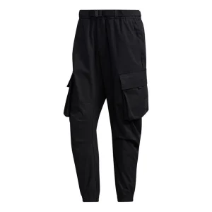 adidas Th Pnt Cargo Leisure Sports Big Pocket Suit Trousers Men's Black GM4418